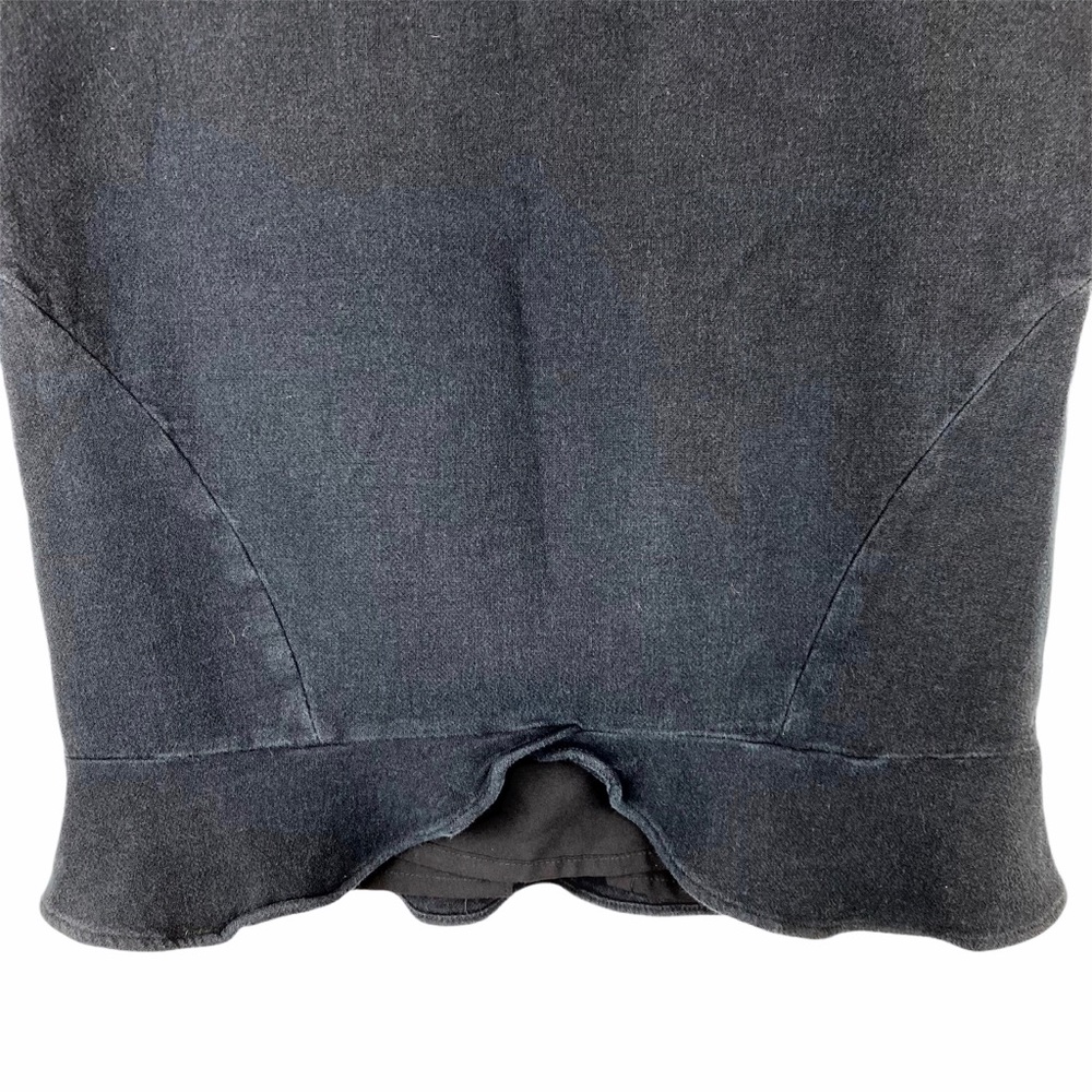 ANN TAYLOR Black Tulip Trumpet Skirt Size 2 - Picture 3 of 6